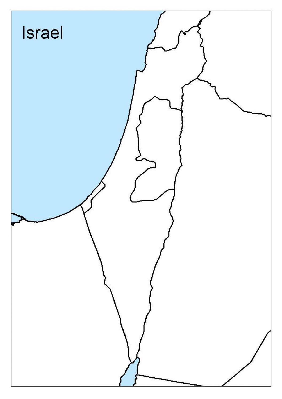 خريطة ملامح إسرائيل